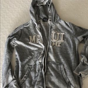 Maui HI zipped hoodie!